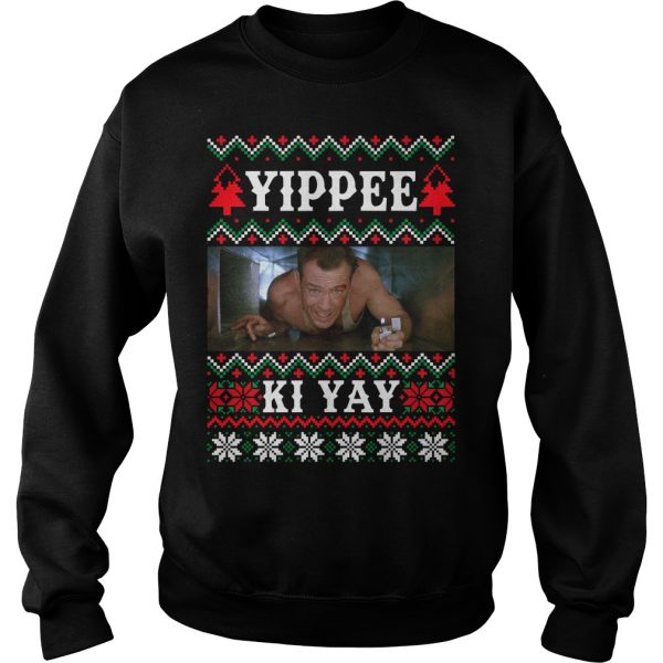 Yippee Ki Die Hard Christmas sweater, hoodie, long sleeve