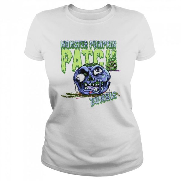 Zombie Monster Pumpkin Patch Halloween shirt