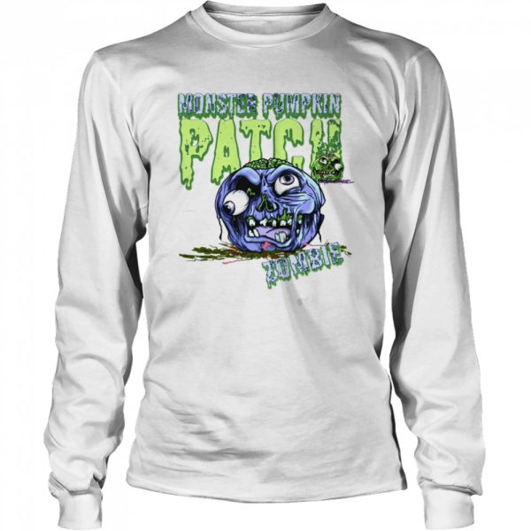 Zombie Monster Pumpkin Patch Halloween shirt