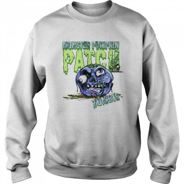 Zombie Monster Pumpkin Patch Halloween shirt