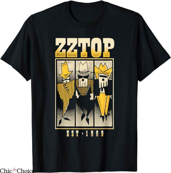 Zz Top T-Shirt Celebration Of ZZ Top Tour T-Shirt Music