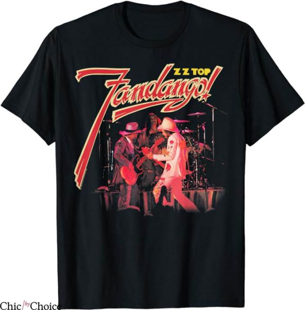 Zz Top T-Shirt Fandango Dancing Tee Shirt Music