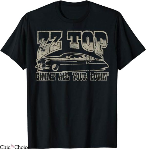 Zz Top T-Shirt Gimme All Your Lovin’ T-Shirt Music