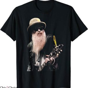 Zz Top T-Shirt Official Billy F Gibbons T-Shirt Music