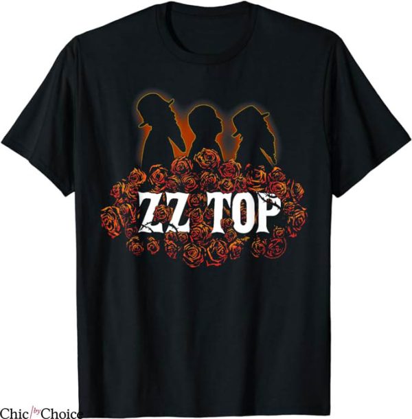 Zz Top T-Shirt Roses Est 1969 Tee Shirt Music