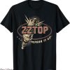 Zz Top T-Shirt Spark It Up Micro Tee Shirt Music