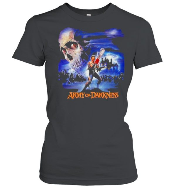 army of darkness movie poster shirt