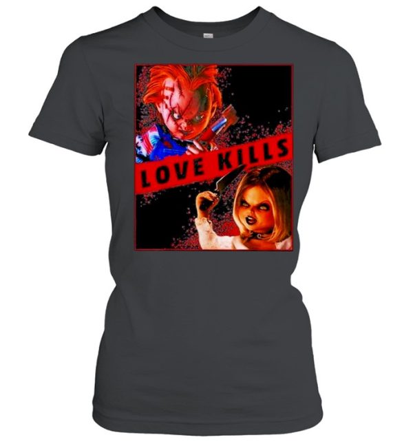 childs Play Chucky And Tiffany Love Kills shirt