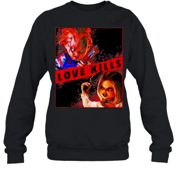 childs Play Chucky And Tiffany Love Kills shirt