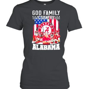 god family country alabama football american flag shirt