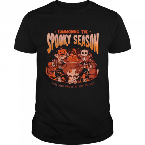 halloween summoning the spooky season shirt