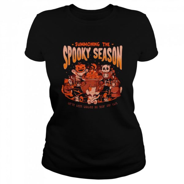 halloween summoning the spooky season shirt