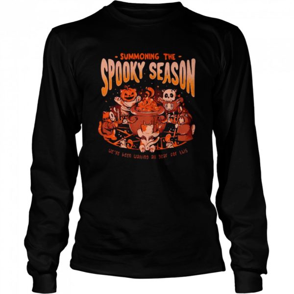 halloween summoning the spooky season shirt