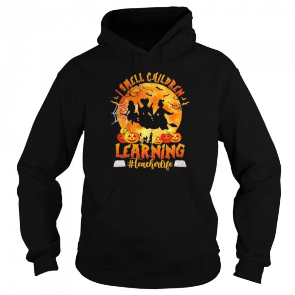 i smell children learning leacherlife halloween shirt