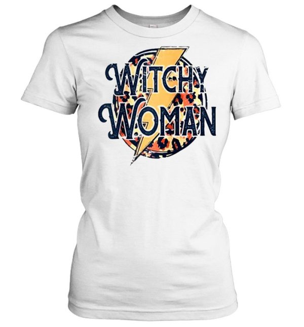 itchy Woman Leopard Halloween T-shirt