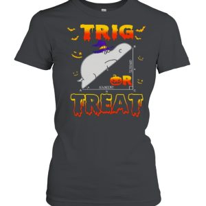 trig Opposite Adjacent Treat Halloween shirt