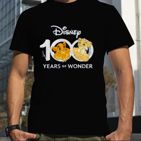 100 Years Of Wonder Nala Simba Logo Shirt