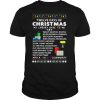 12 Days Of Christmas Library Song shirt