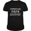 2020 Christmas Bear Wearing Face Mask Quarantined shirt