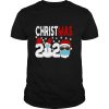 2020 Christmas Santa wearing Face Mask shirt