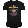 2020 Los Angeles Lakers National Basketball Association Champions shirt