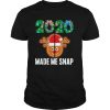 2020 Made Me Snap Christmas Santa Rudolph Ugly Xmas shirt