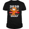 2020 Made Me Snap Gingerbread Face Mask Christmas shirt