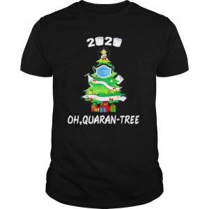 2020 Quarantine Christmas Tree Ornament Mask shirt