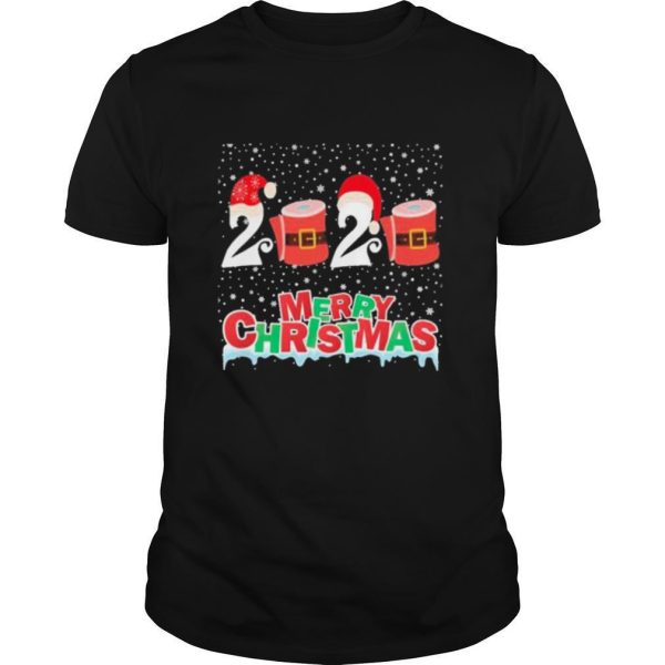 2020 Toilet Paper Santa Hat Christmas Family Matching xmas shirt