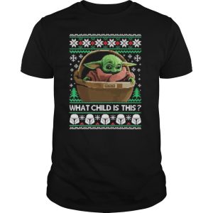2020 What Child Is This Baby Yoda Funny Christmas shirt