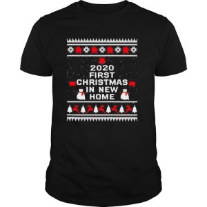 2020 first Christmas in new home shirt