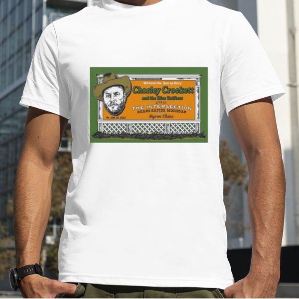 2023 Charley Crockett Grand Rapids MI Event Poster Shirt