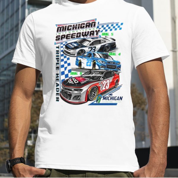 2023 Michigan Triple Header Nascar T Shirt