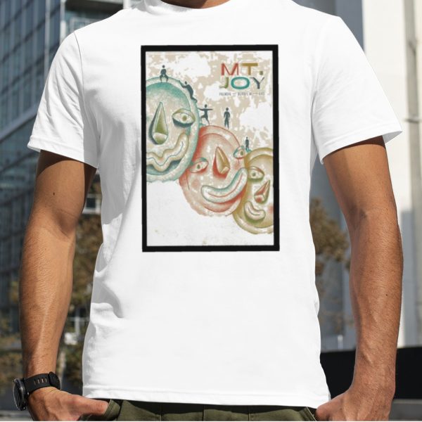 2023 Mt Joy tour Detroit MI event art poster design t shirt