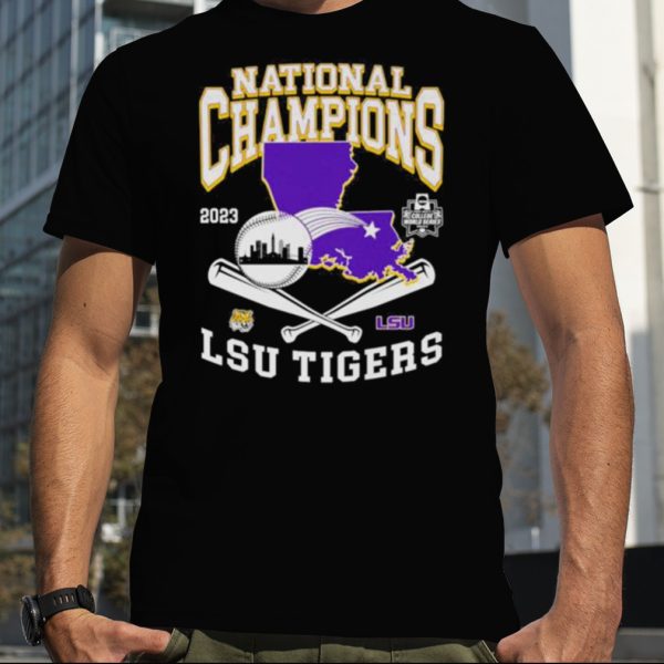 2023 National Champions College World Series LSU Tigers Shirt