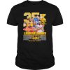 35k Lebron James 3rd NBA time scoring leader 9k Rebounds 9k assists shirt