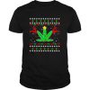 420 Cannabis Reindeer Christmas shirt
