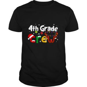 4th Grade Teacher Crew Christmas shirt