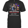 58 Years Of 1962 2020 Eric Clapton Thank You For The Memories Signature T-Shirt