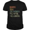 67 Year Old 67th Birthday March 1954 Gifts Women Vintage T Shirt