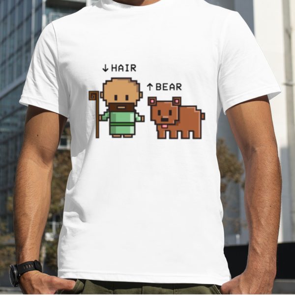 8 Bit Elisha And Bear Testament shirt