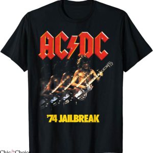 Ac Dc T-Shirt ’74 Jailbreak Tee Shirt Music