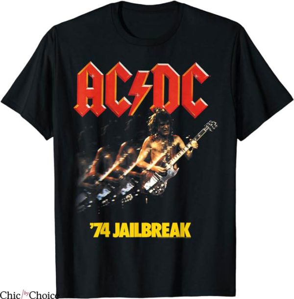 Ac Dc T-Shirt ’74 Jailbreak Tee Shirt Music