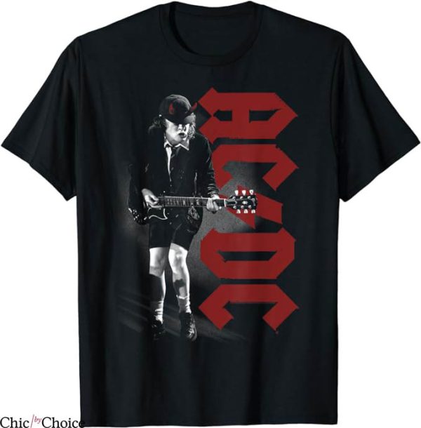 Ac Dc T-Shirt Angus Rocking Tee Shirt Music
