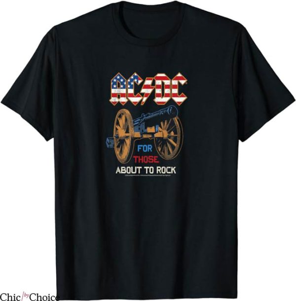 Ac Dc T-Shirt Establish Since 1973 T-Shirt Music