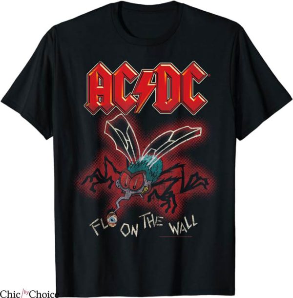 Ac Dc T-Shirt Fly On The Wall T-Shirt Music