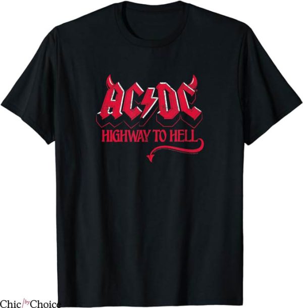 Ac Dc T-Shirt Highway To Hell T-Shirt Music