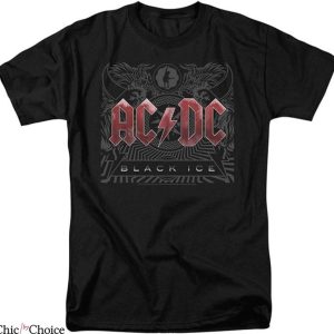 Ac Dc T-Shirt Ice Rock Album Tee Shirt Music
