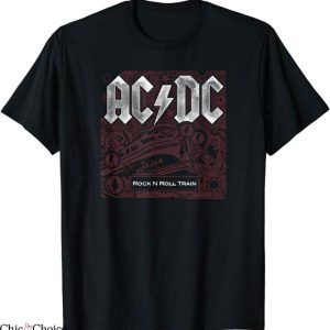 Ac Dc T-Shirt Rock N Roll Train T-Shirt Music