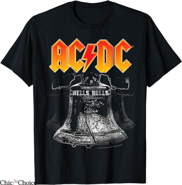 Ac Dc T-Shirt The Dark Hell Bells T-Shirt Music